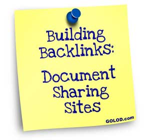 building backlinks with document sharing websites