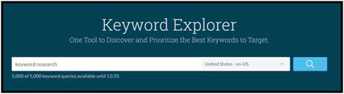 Keywords Explorer