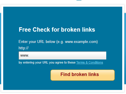 Free Broken Link Checker Online Dead Link Checking Tool