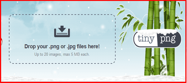 TinyPNG Compress PNG images while preserving transparency