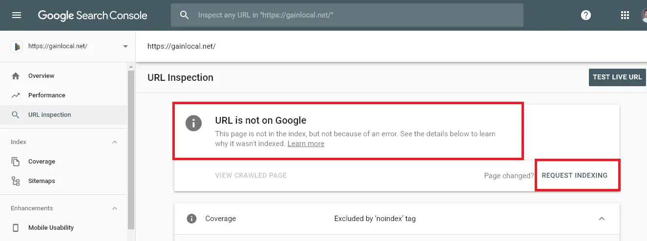 De-indexing bug and Google Search Console