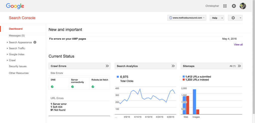 What do we know about Google Search Console?