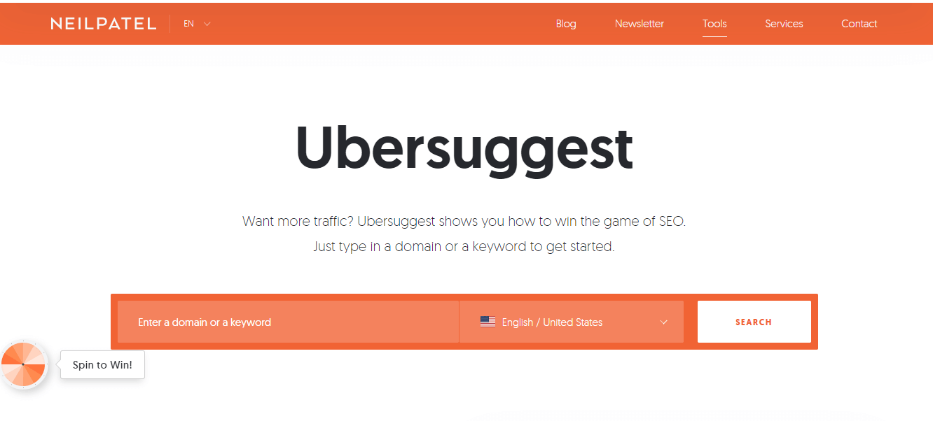 Ubersuggest