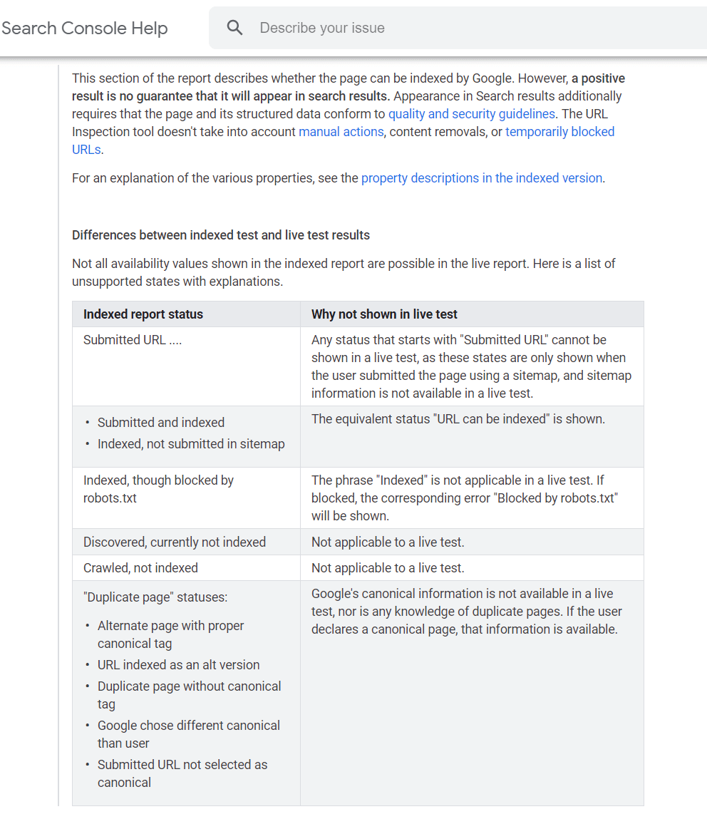 google-search-console-support
