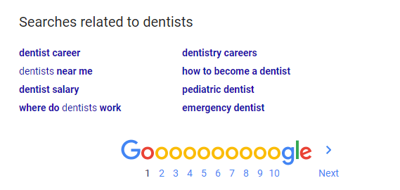 google-related-searches